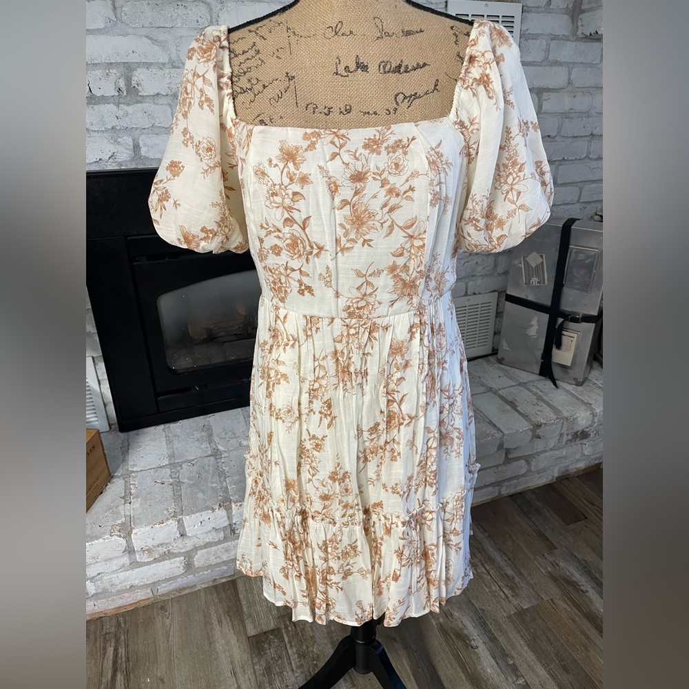 Blu Pepper Floral Dress, summer wedding shower